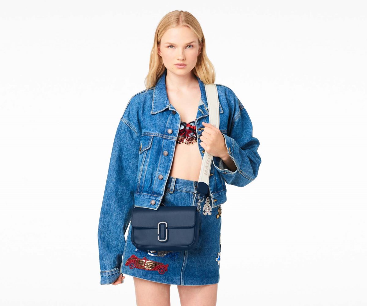 Marc Jacobs J Marc Shoulder Bag Azules | 8419027-CA