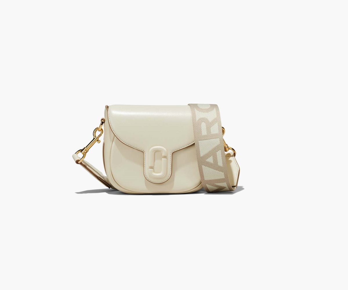 Marc Jacobs J Marc Small Saddle Bag Blancas | 2861354-ZV