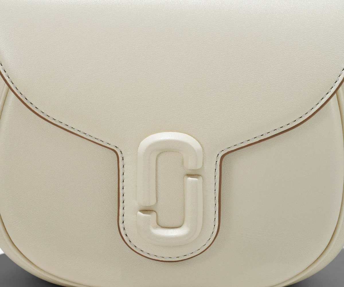 Marc Jacobs J Marc Small Saddle Bag Blancas | 2861354-ZV