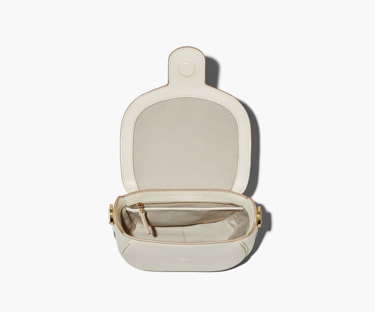 Marc Jacobs J Marc Small Saddle Bag Blancas | 2861354-ZV