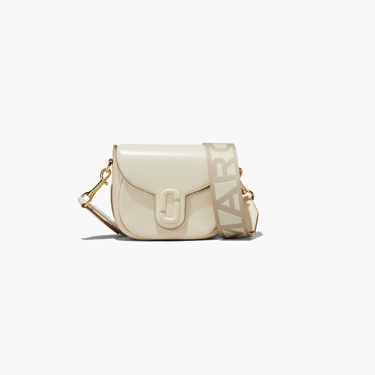 Marc Jacobs J Marc Small Saddle Bag Blancas | 2861354-ZV