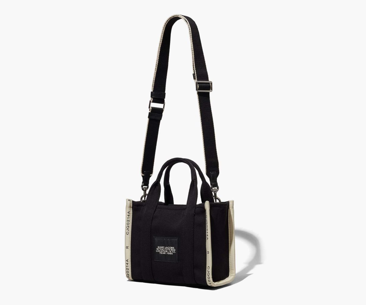 Marc Jacobs Jacquard Mini Tote Bag Negras | 0372861-DN