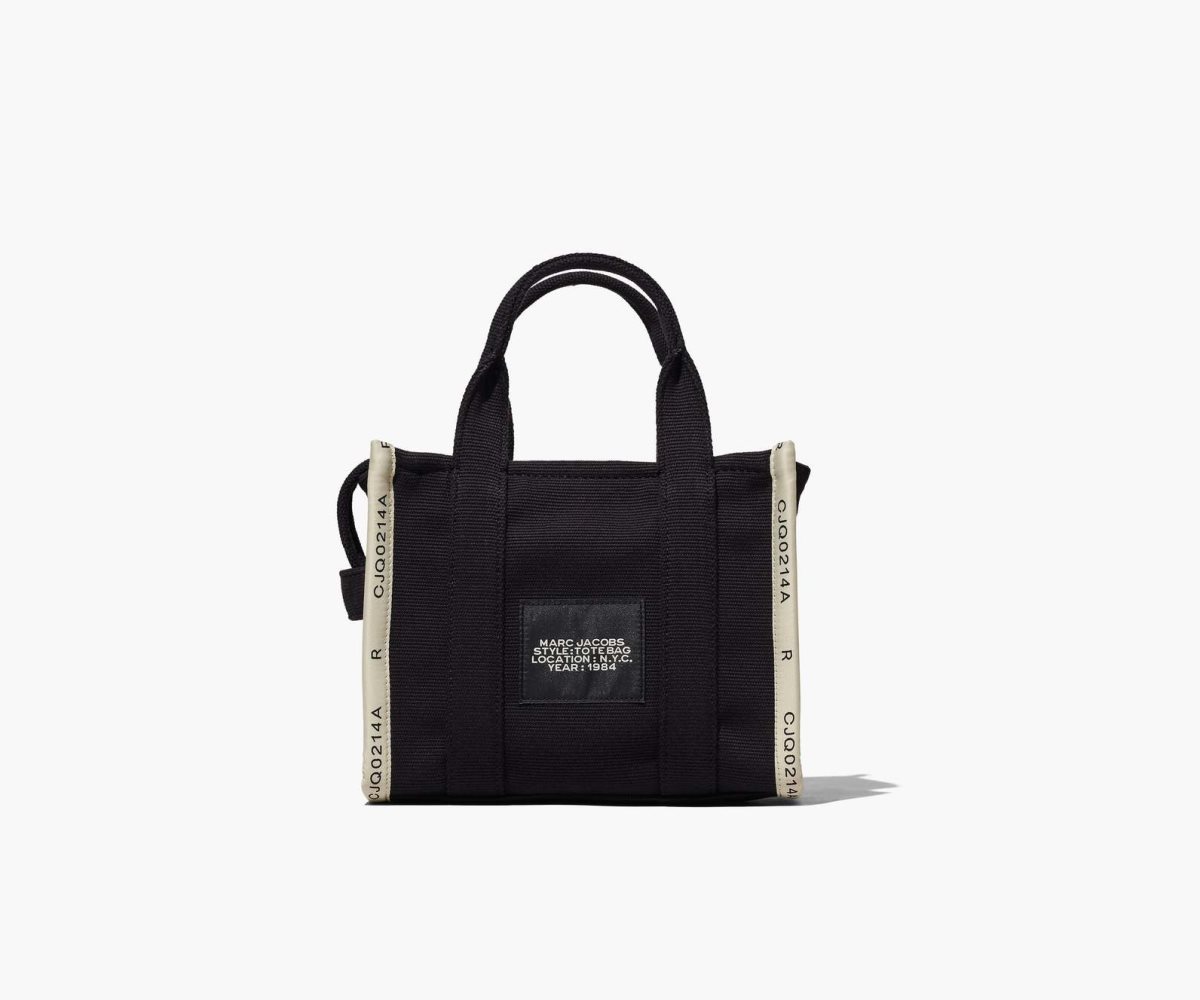 Marc Jacobs Jacquard Mini Tote Bag Negras | 0372861-DN