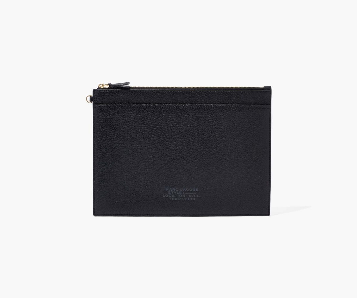 Marc Jacobs Large Cuero Wristlet Negras | 9527410-QV