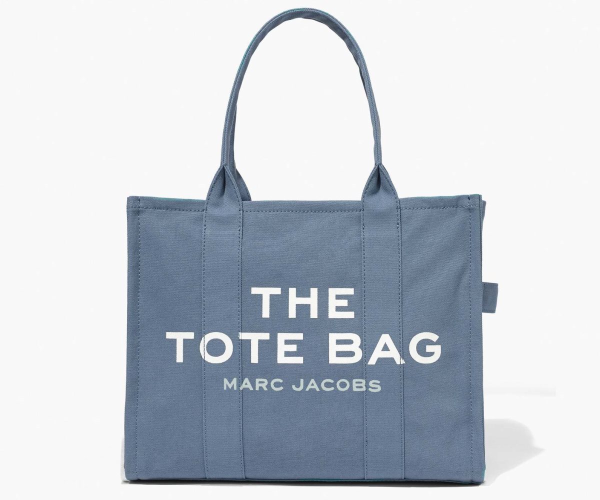 Marc Jacobs Large Tote Bag Azules Gris | 2347958-PR