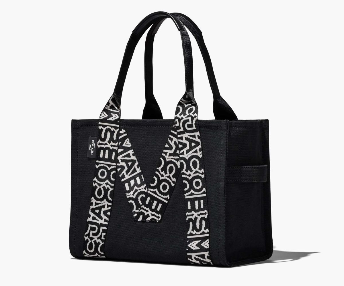 Marc Jacobs M Large Tote Bag Negras Blancas | 6821594-HA