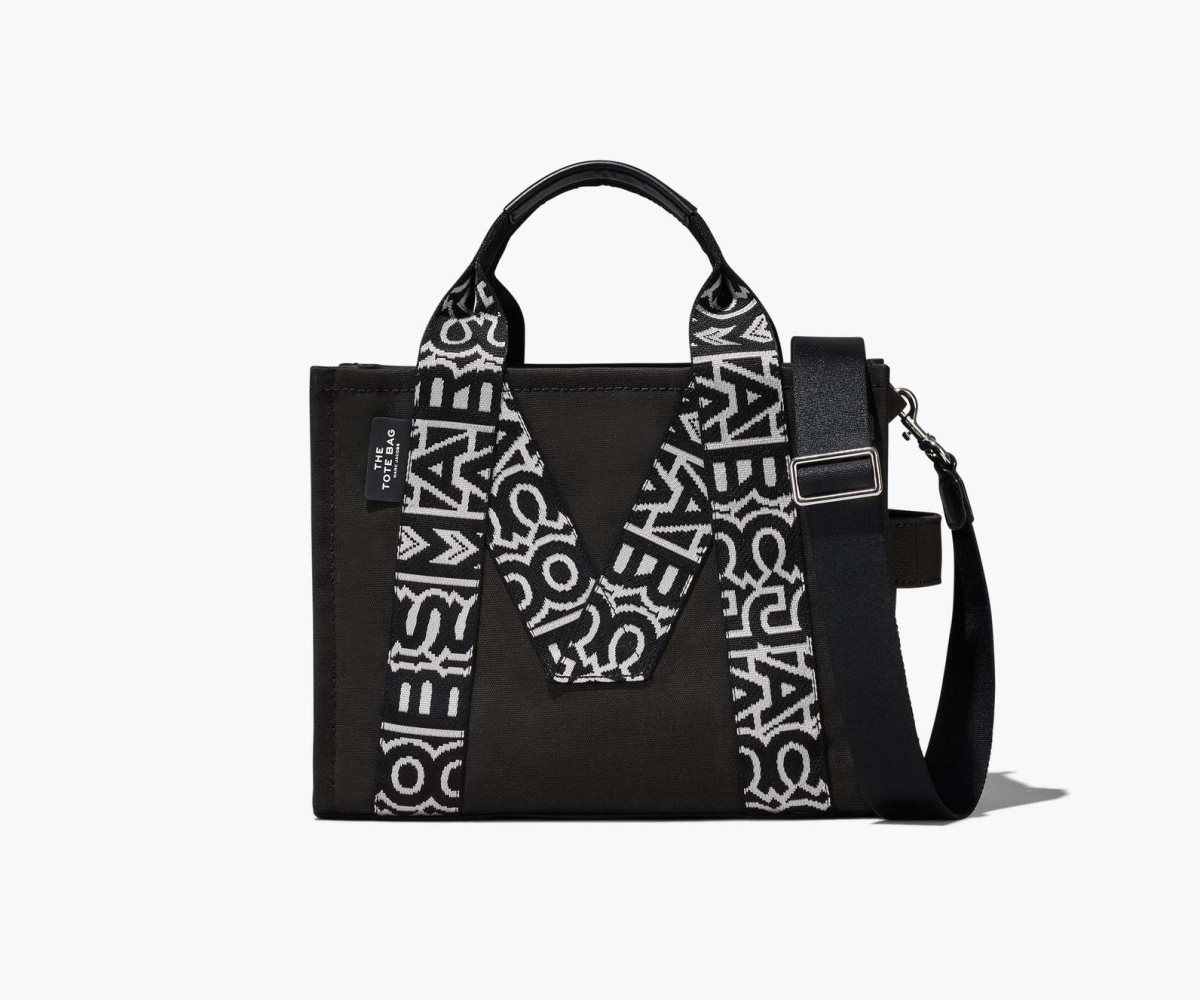 Marc Jacobs M Medium Tote Bag Negras Blancas | 6509127-QV