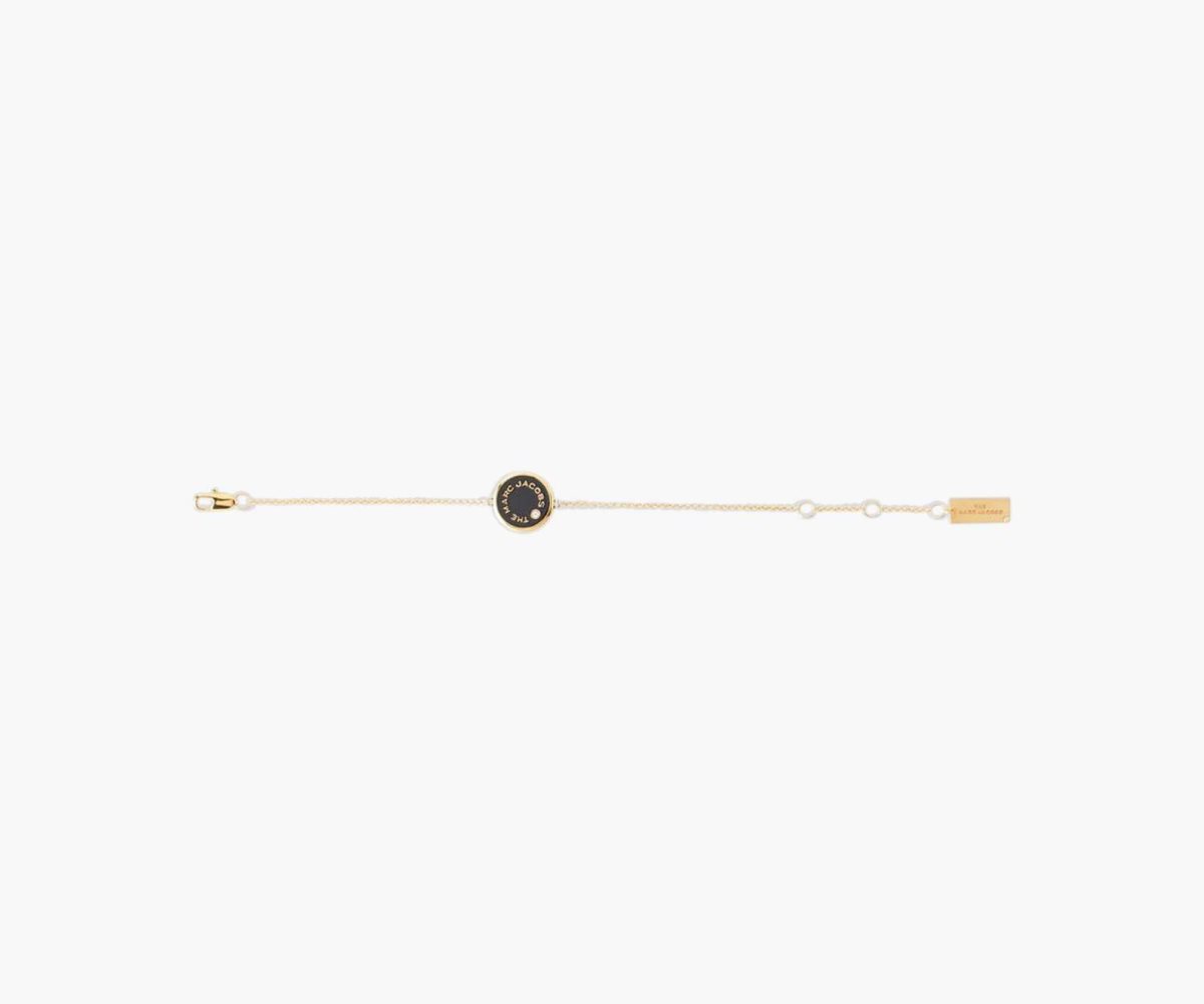 Marc Jacobs Medallion Bracelet Creme Doradas | 5673291-PW