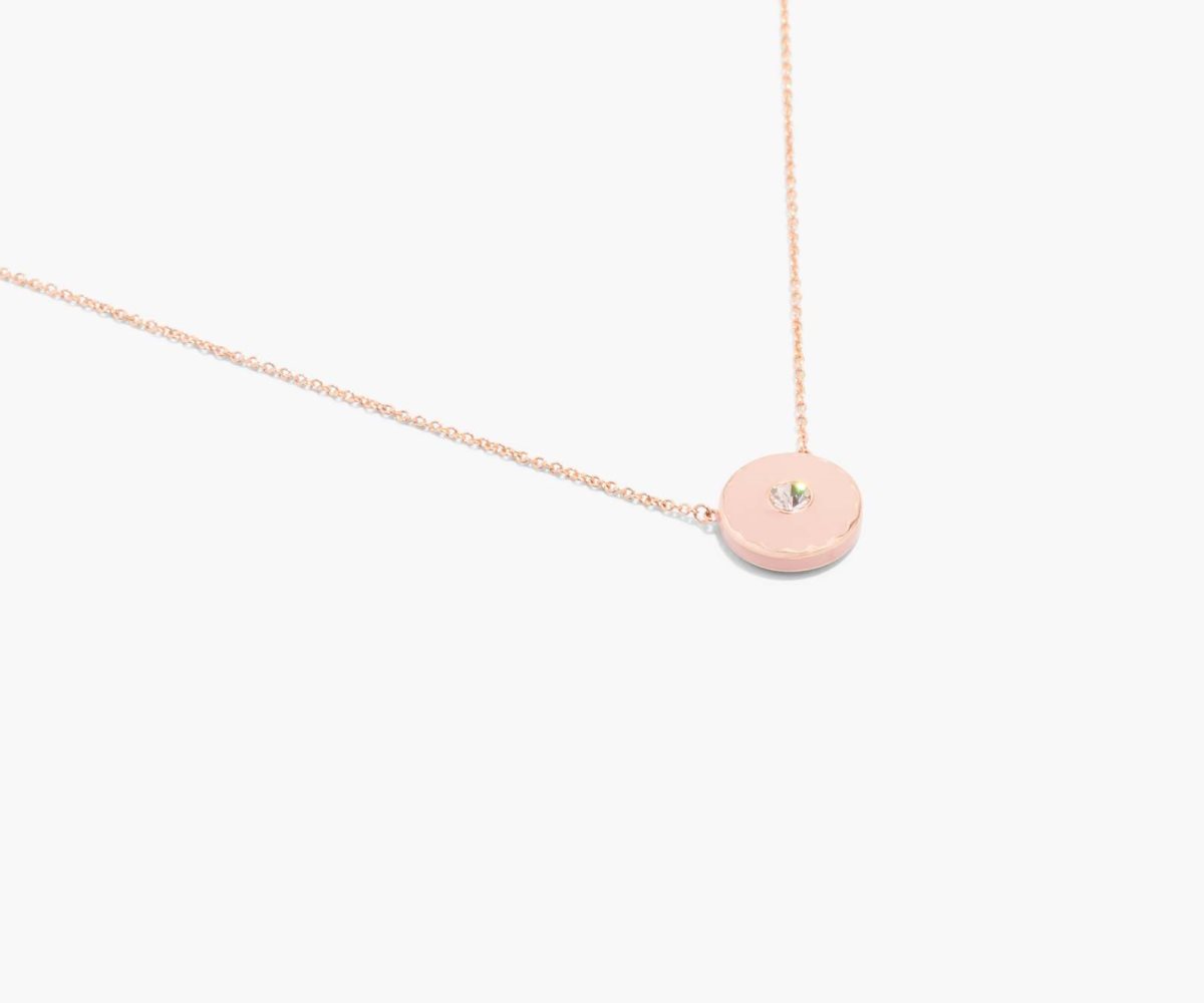 Marc Jacobs Medallion Pendant Marrones Rosas Doradas | 8715604-CM