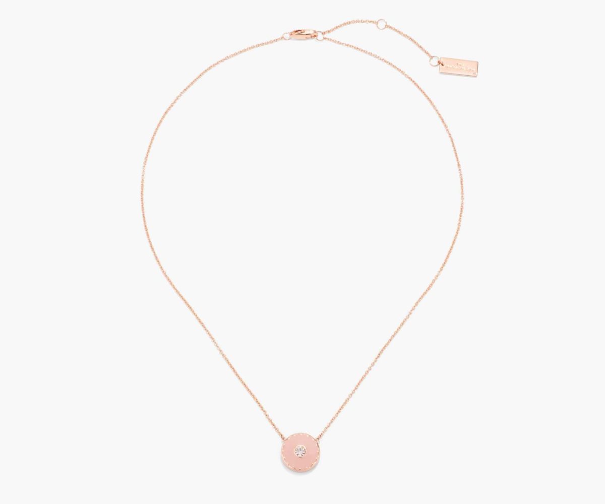 Marc Jacobs Medallion Pendant Marrones Rosas Doradas | 8715604-CM