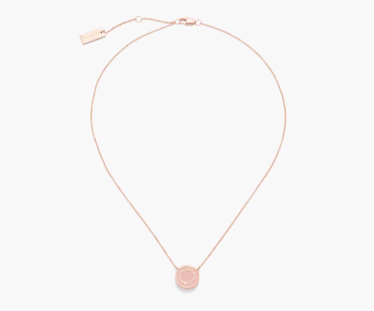 Marc Jacobs Medallion Pendant Marrones Rosas Doradas | 8715604-CM