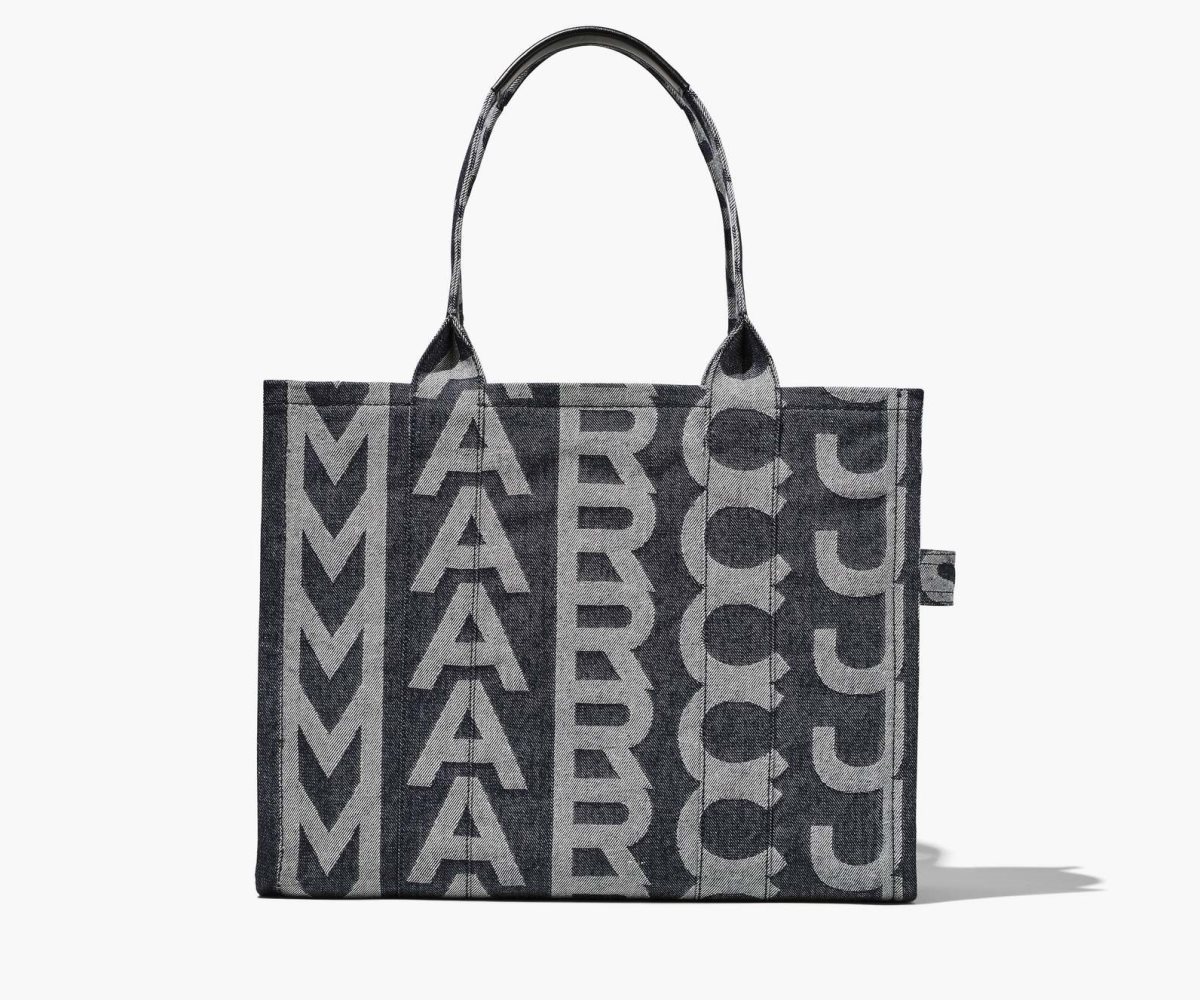 Marc Jacobs Monogram Denim Large Tote Azules | 9684752-HA