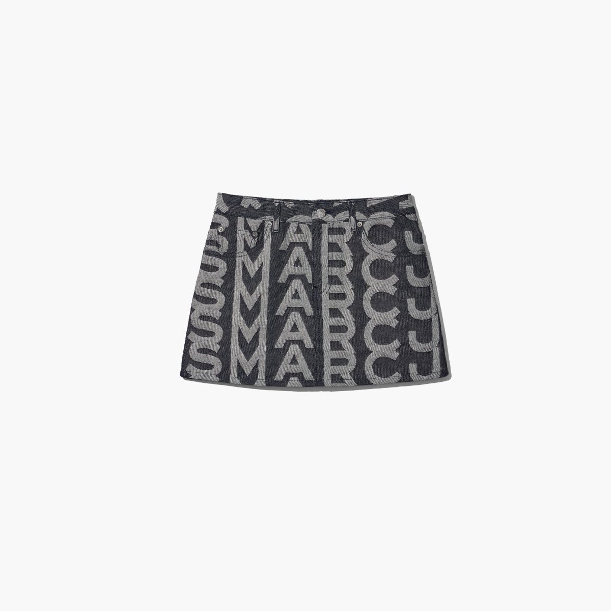 Marc Jacobs Monogram Denim Mini Skirt Azules | 5178923-LS