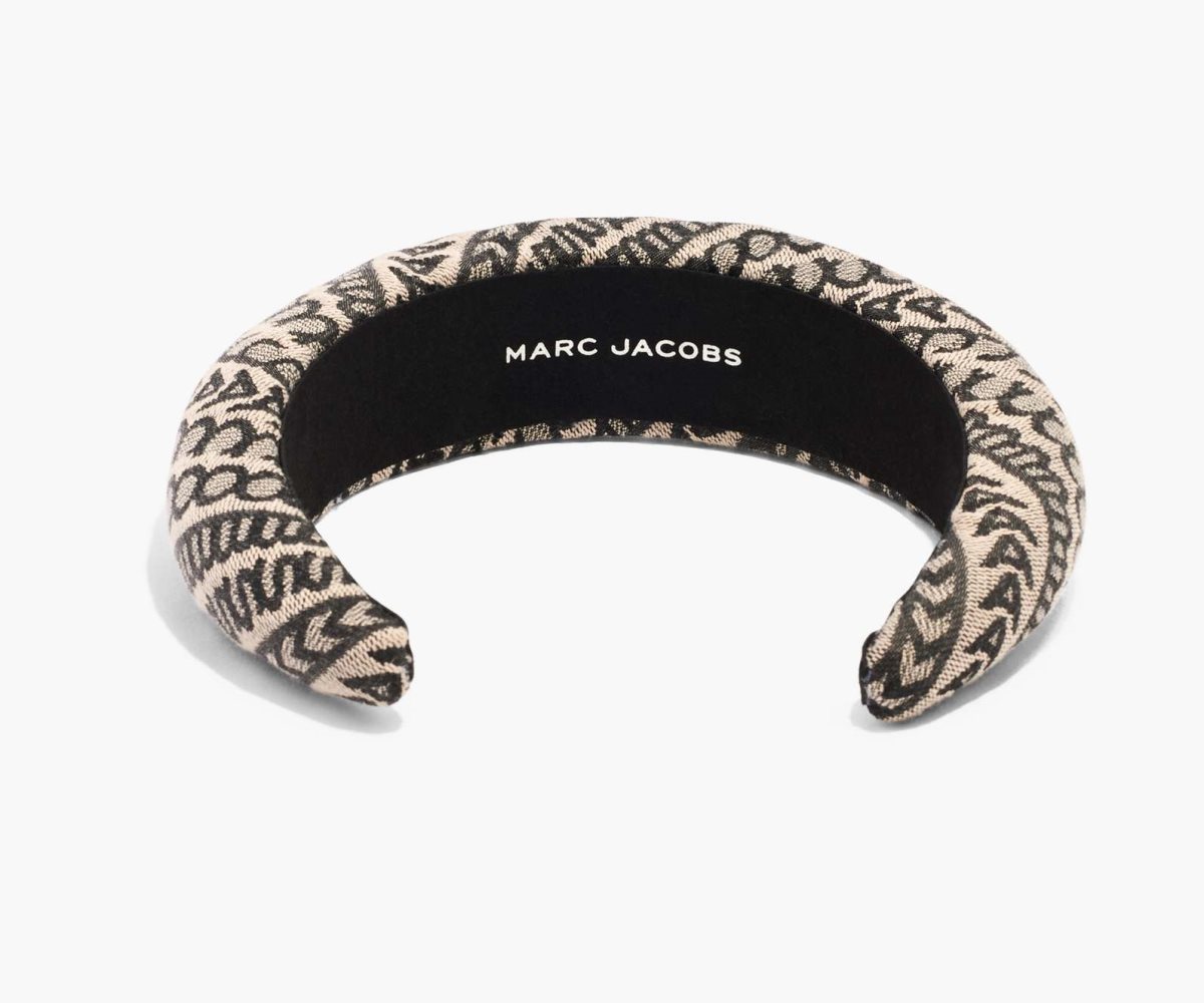 Marc Jacobs Monogram Headband Beige | 0258469-MI