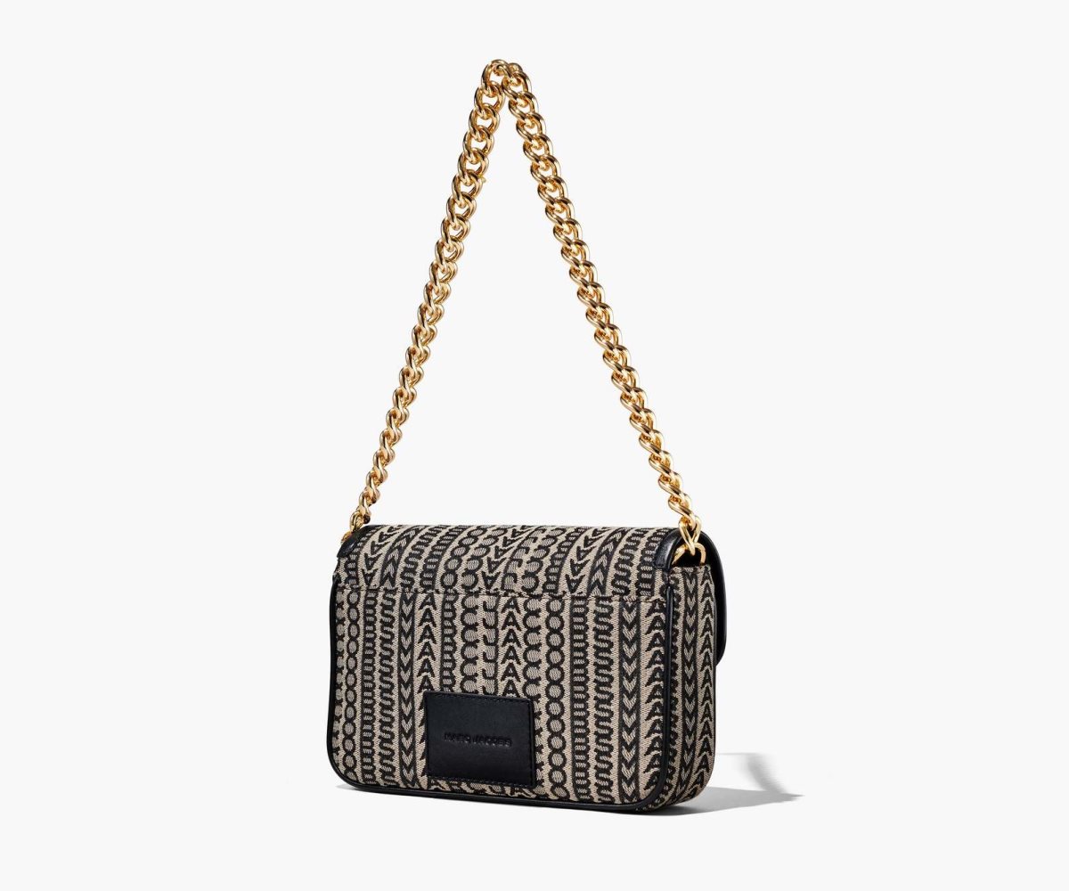 Marc Jacobs Monogram J Marc Shoulder Bag Beige Multicolor | 5437210-KM