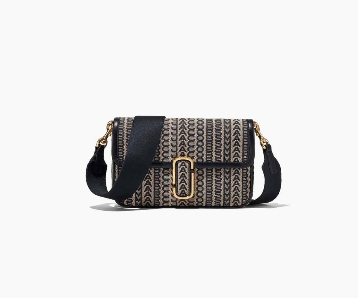 Marc Jacobs Monogram J Marc Shoulder Bag Beige Multicolor | 5437210-KM