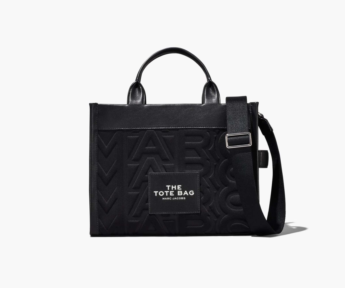 Marc Jacobs Monogram Neoprene Medium Tote Bag Negras | 7832195-ZP