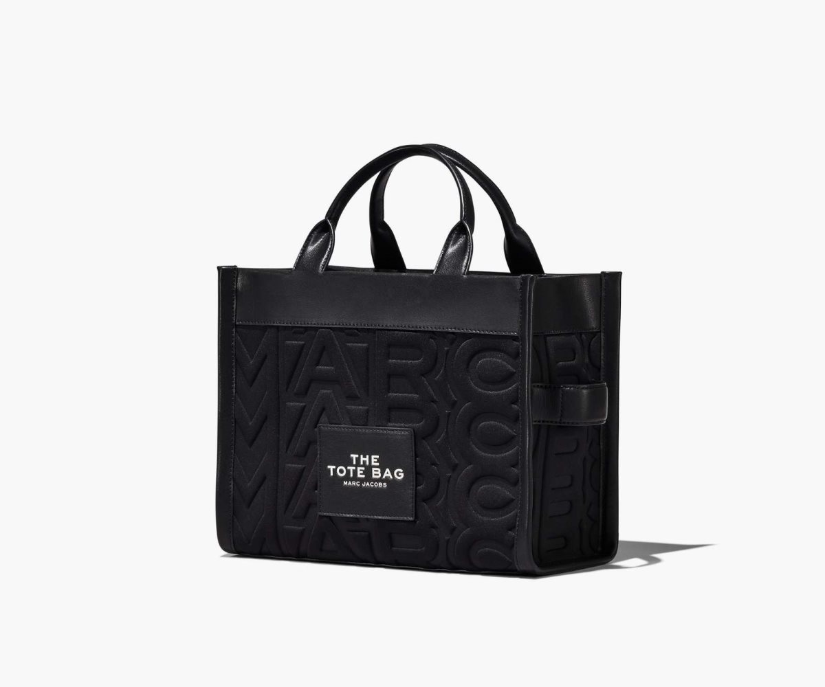 Marc Jacobs Monogram Neoprene Medium Tote Bag Negras | 7832195-ZP