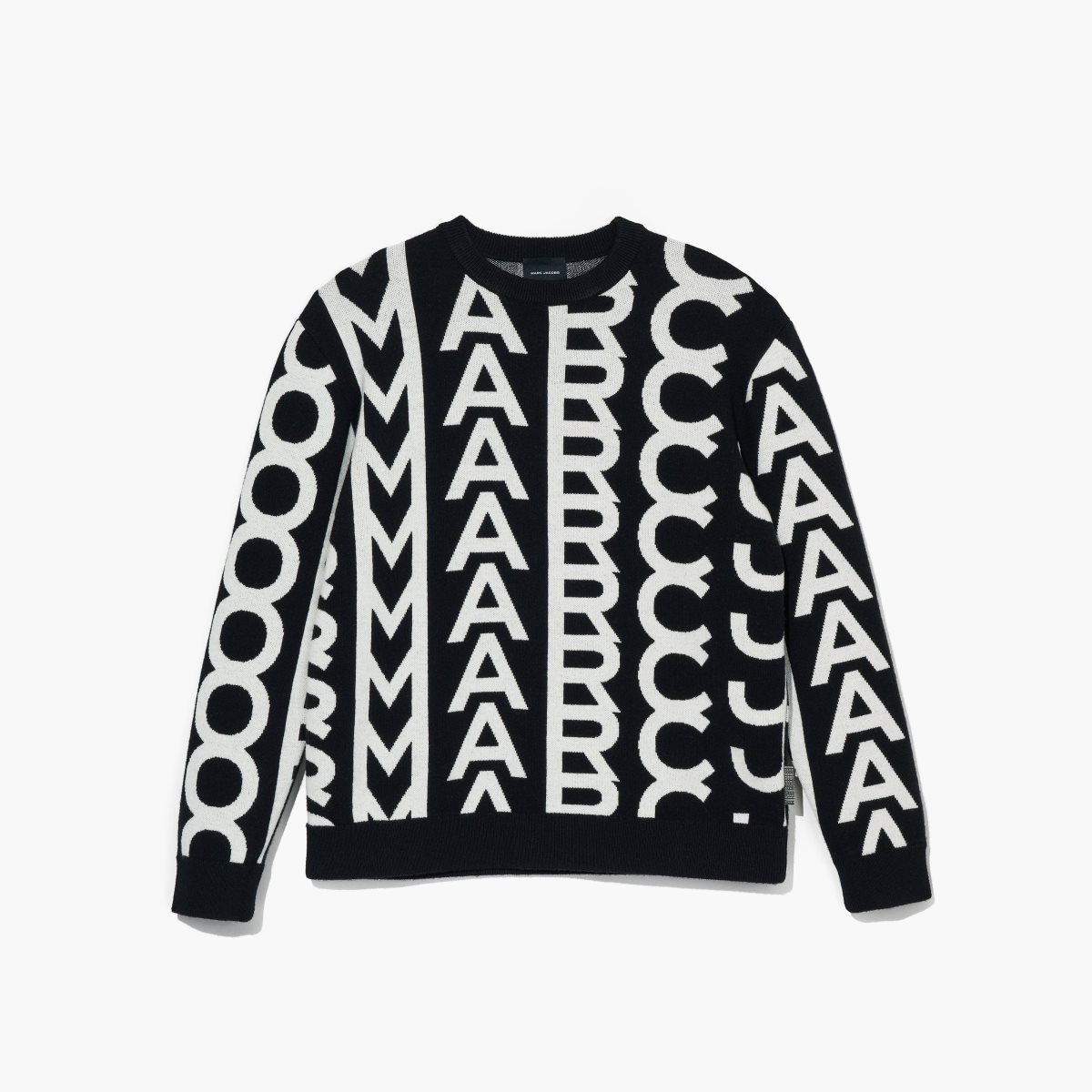 Marc Jacobs Monogram Oversized Crewneck Negras Blancas | 6087324-CB