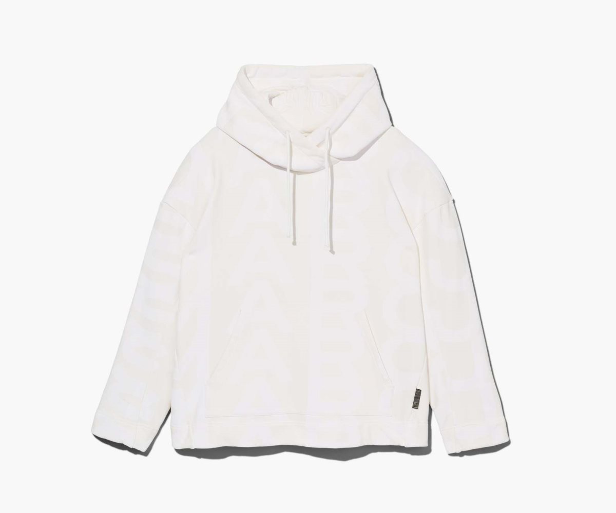 Marc Jacobs Monogram Oversized Hoodie Blancas | 4923750-HC