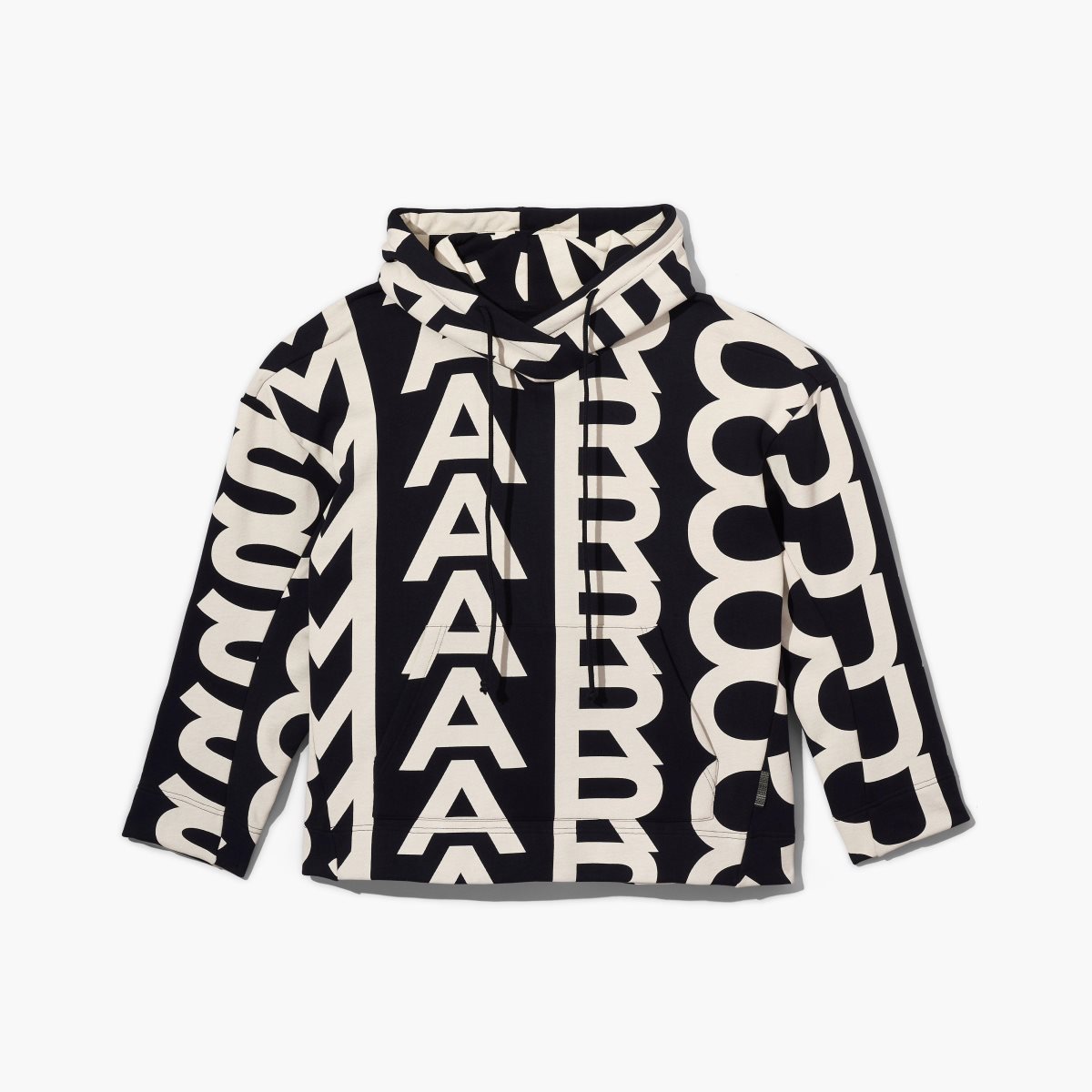 Marc Jacobs Monogram Oversized Hoodie Negras Blancas | 7091436-RA