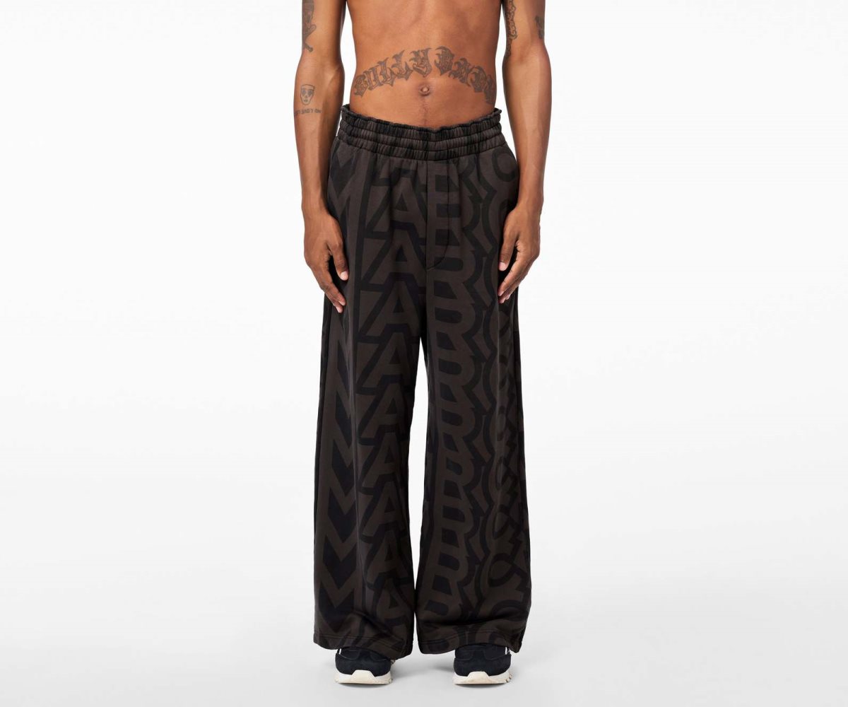 Marc Jacobs Monogram Oversized Sweatpants Negras Gris | 5436827-LG
