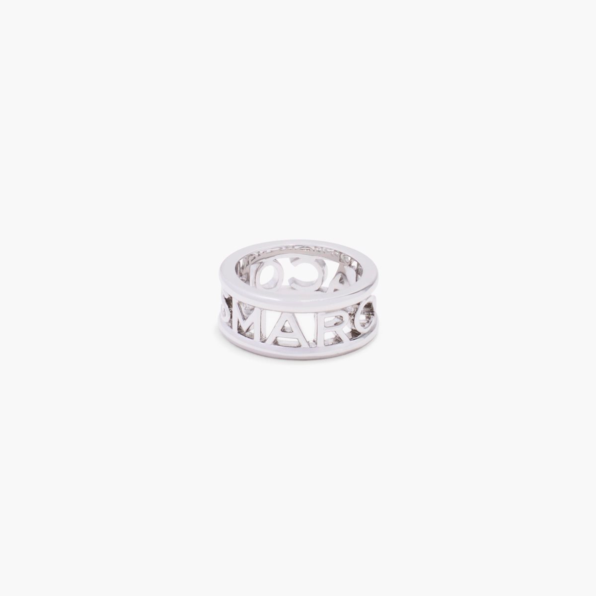 Marc Jacobs Monogram Ring Plateadas | 4386510-VE