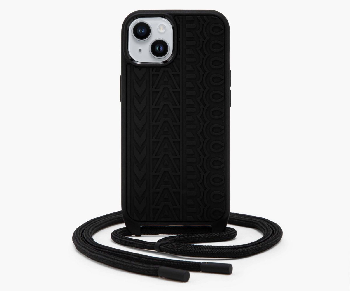 Marc Jacobs Monogram iPhone 14 Crossbody Case Negras | 9582607-TK