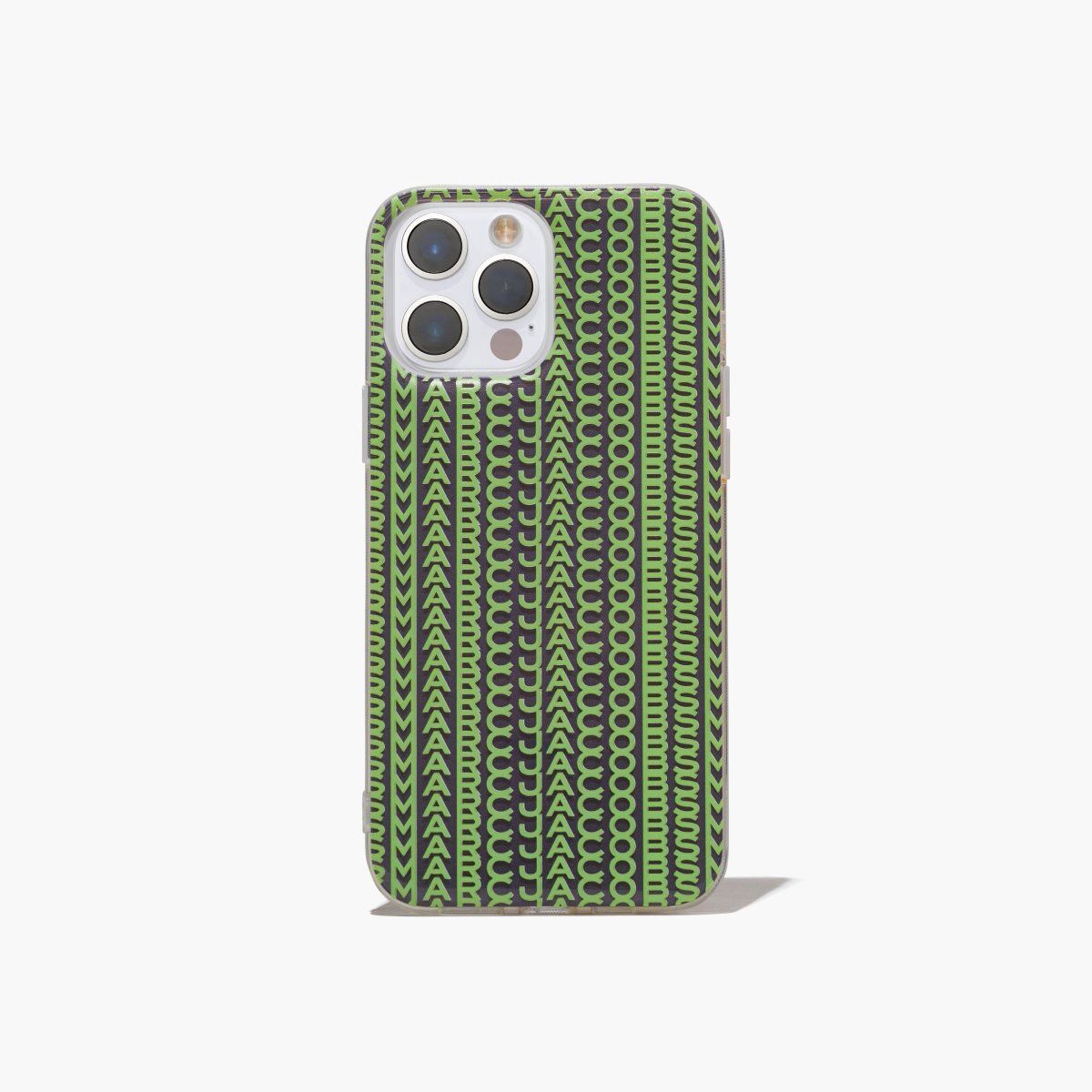 Marc Jacobs Monogram iPhone Case 14 Pro Gris Verde | 1504378-RE