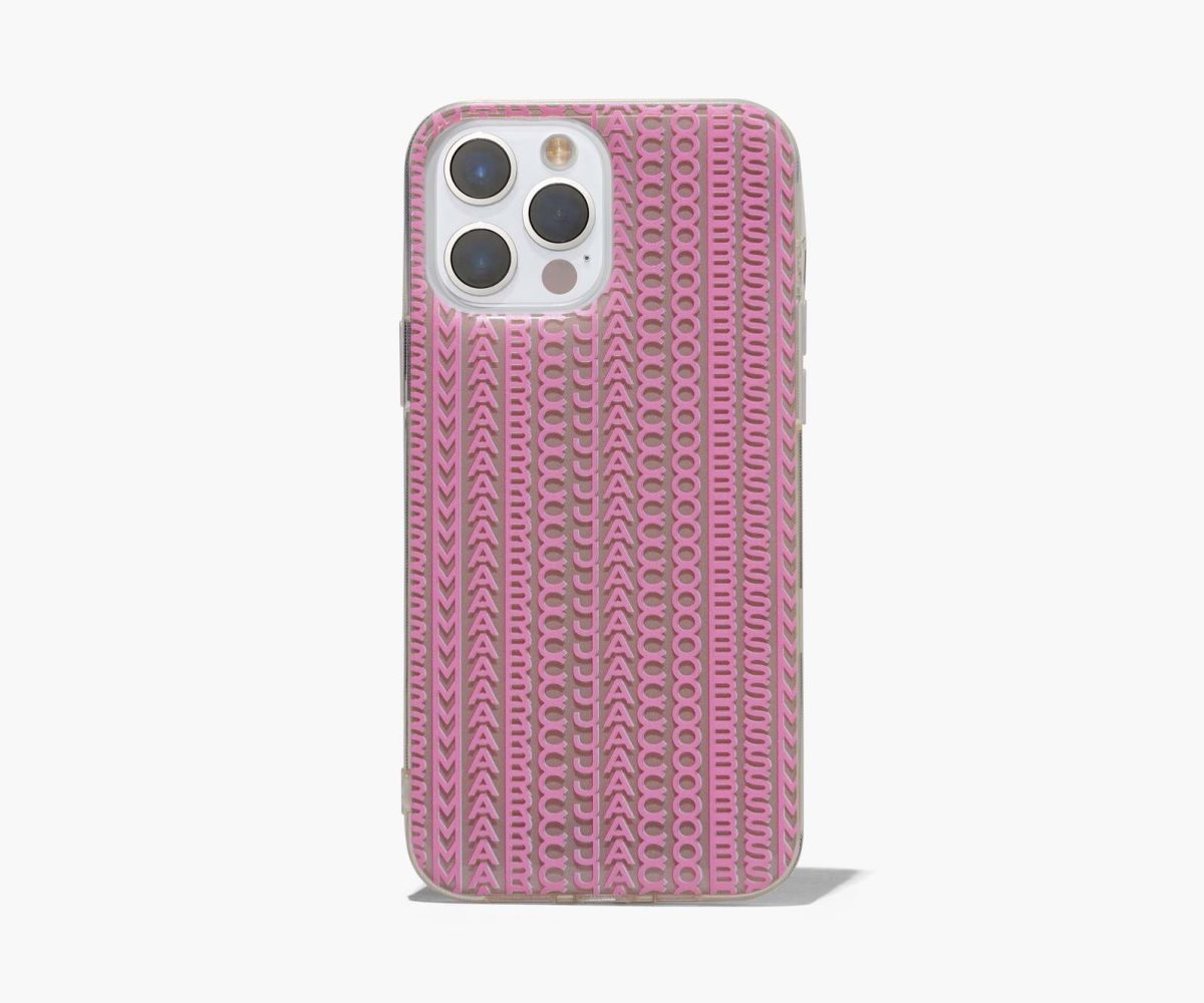 Marc Jacobs Monogram iPhone Case 14 Pro Gris Marrones Rosas | 2479813-EU