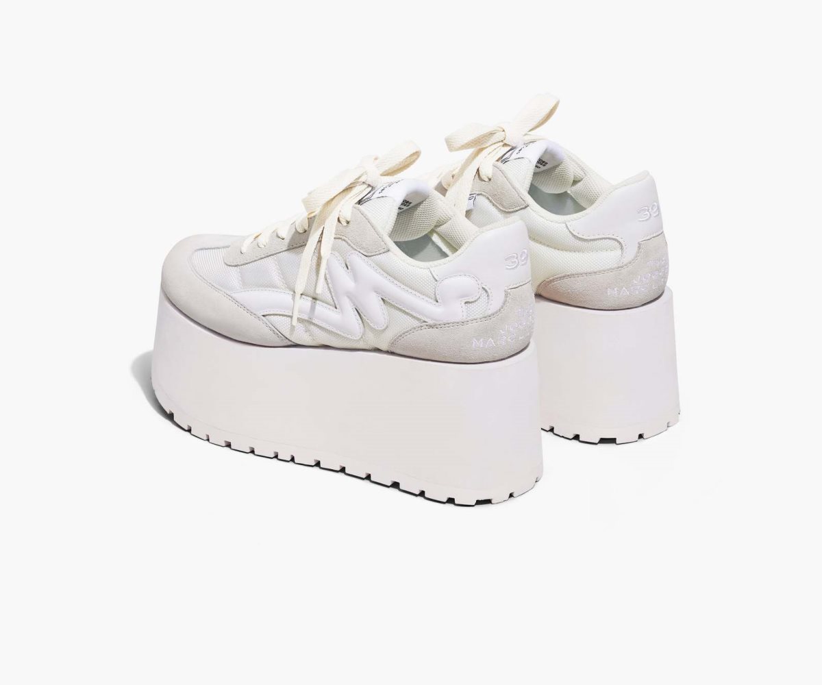 Marc Jacobs Plataforma Jogger Blancas | 4756182-OW