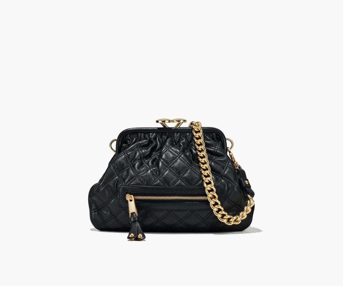 Marc Jacobs Re-Edition Acolchado Cuero Little Stam Bag Negras | 1684270-XC