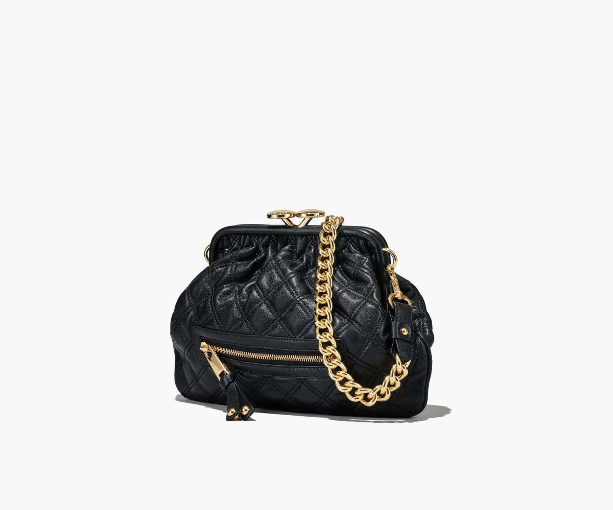 Marc Jacobs Re-Edition Acolchado Cuero Little Stam Bag Negras | 1684270-XC