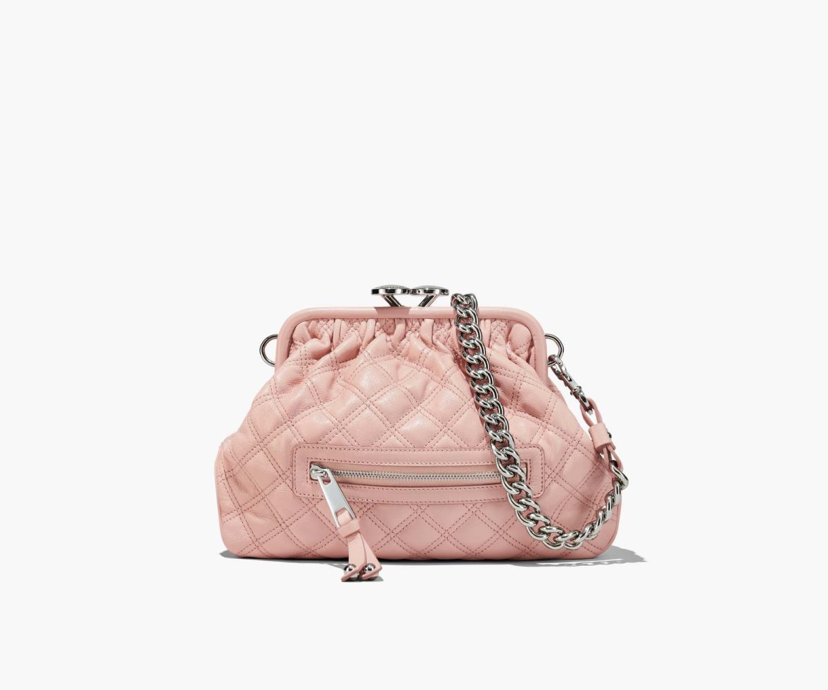 Marc Jacobs Re-Edition Acolchado Cuero Little Stam Bag Rosas | 4620153-PU