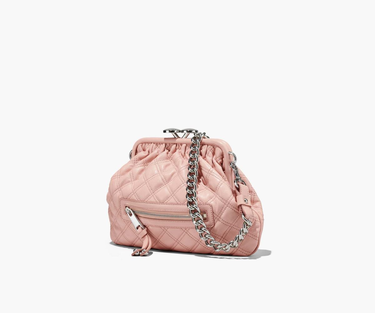 Marc Jacobs Re-Edition Acolchado Cuero Little Stam Bag Rosas | 4620153-PU