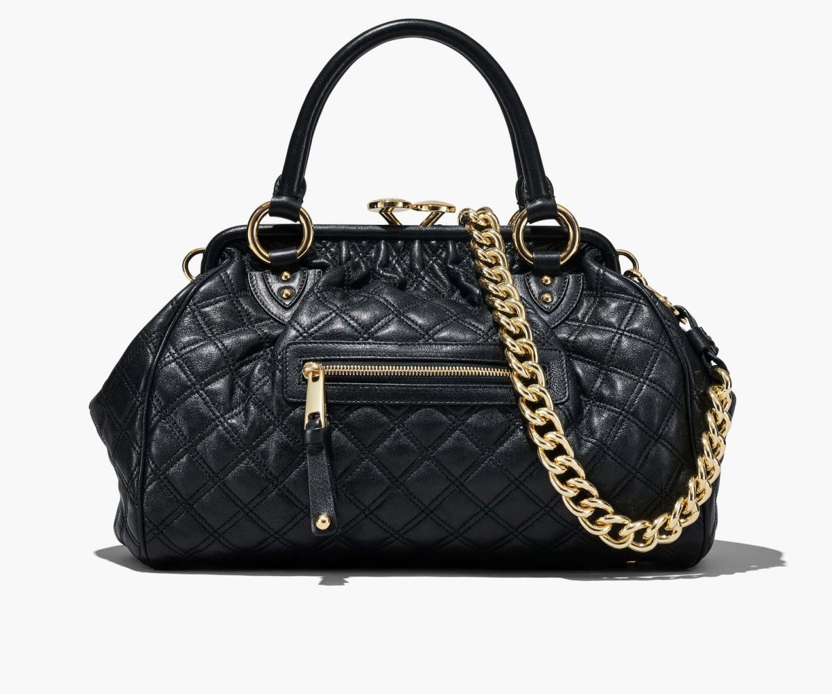 Marc Jacobs Re-Edition Acolchado Cuero Stam Bag Negras | 5129340-PS