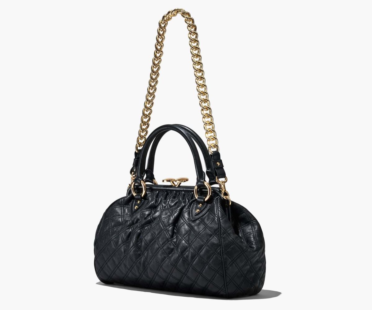 Marc Jacobs Re-Edition Acolchado Cuero Stam Bag Negras | 5129340-PS