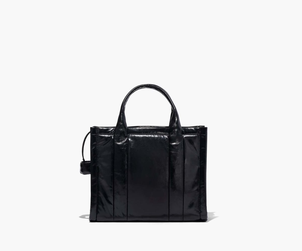 Marc Jacobs Shiny Crinkle Medium Tote Bag Negras | 3075649-BH