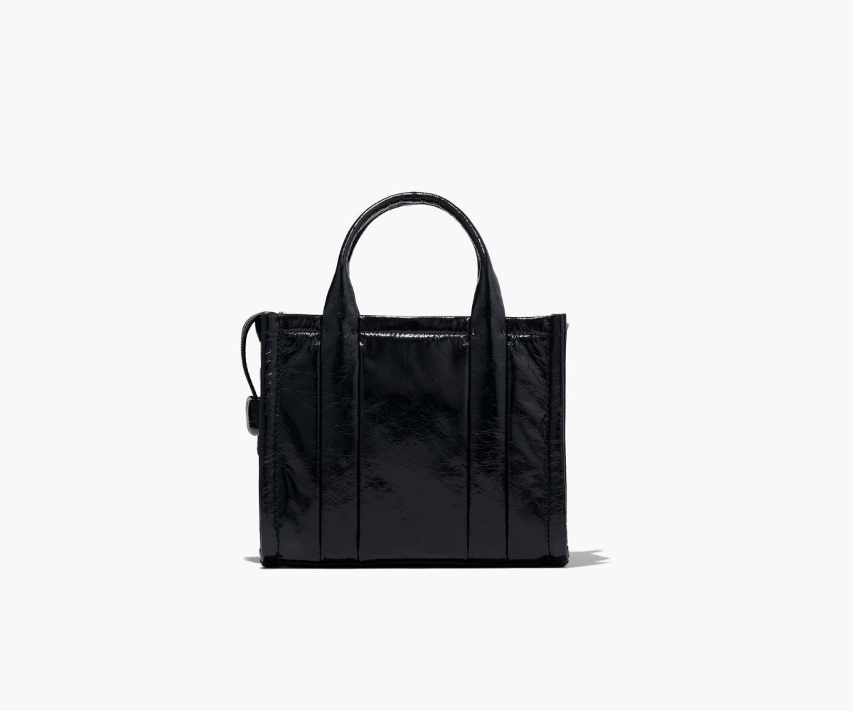 Marc Jacobs Shiny Crinkle Mini Tote Negras | 7514820-EY