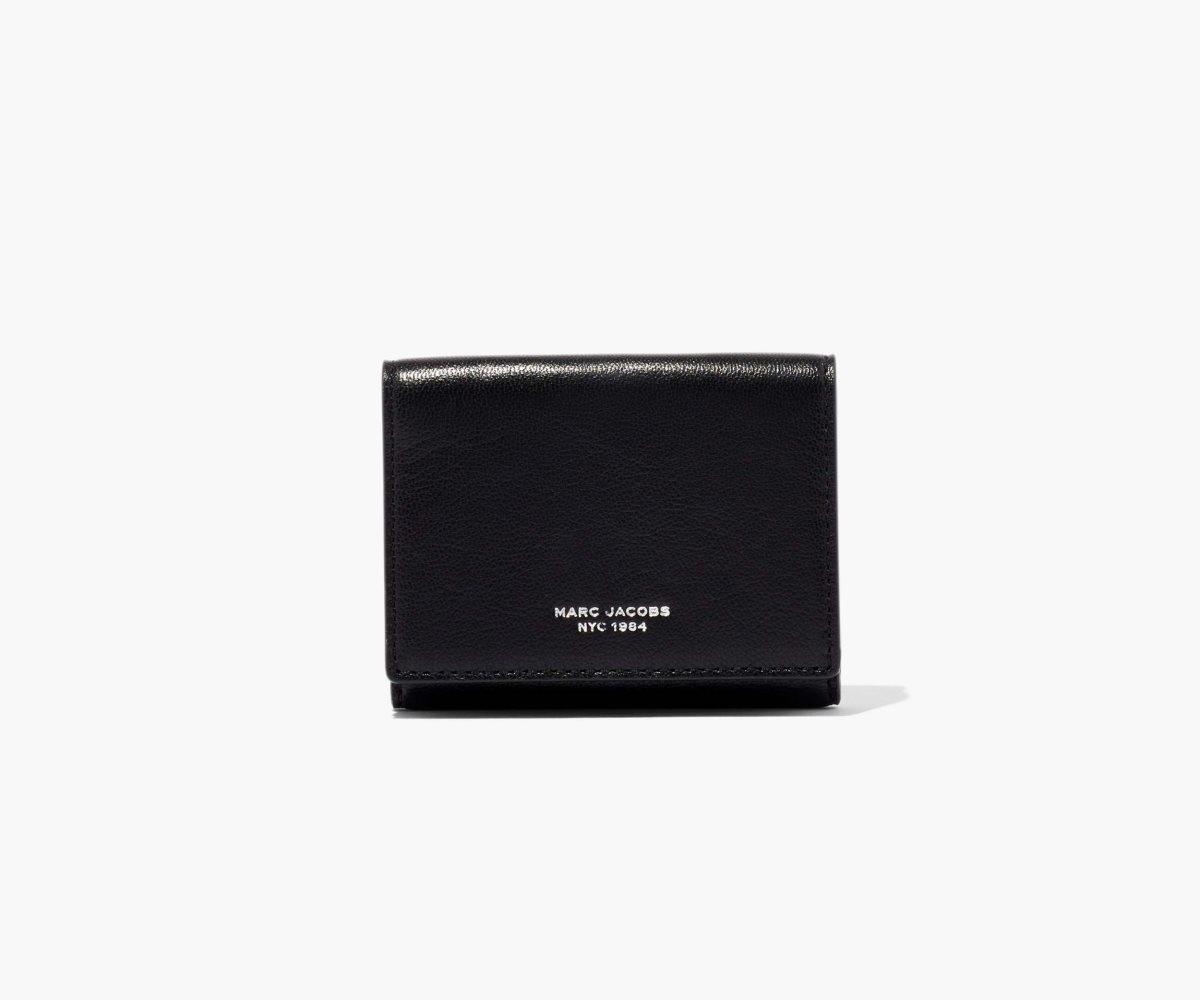 Marc Jacobs Slim 84 Medium Trifold Wallet Negras | 4703256-AP