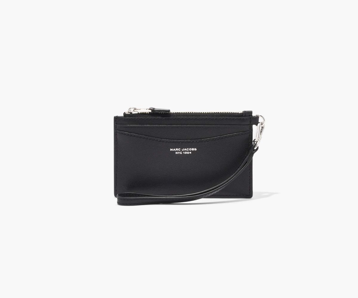 Marc Jacobs Slim 84 Top Zip Wristlet Negras | 5832790-ZM