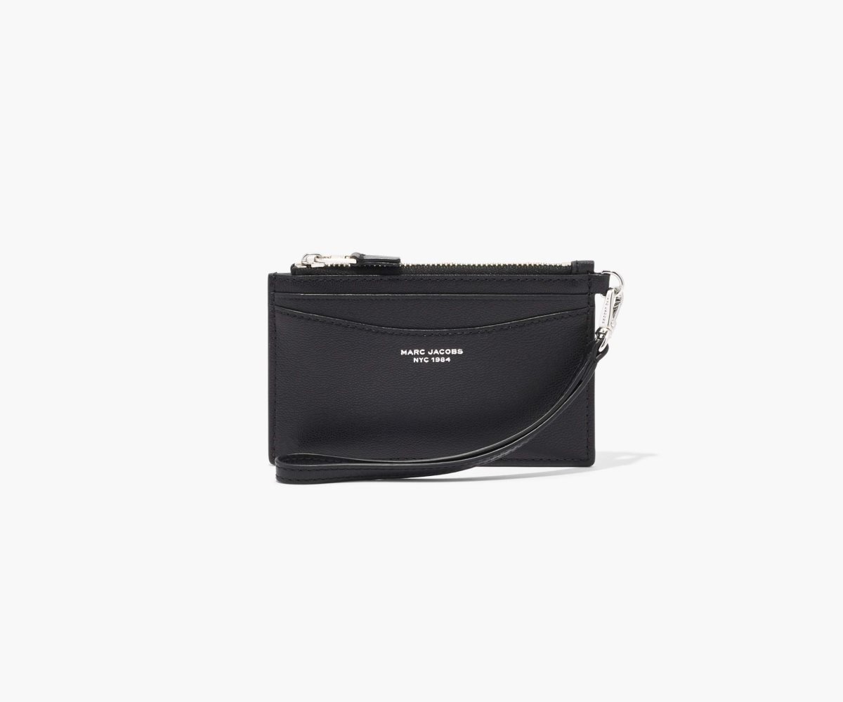 Marc Jacobs Slim 84 Top Zip Wristlet Negras | 5832790-ZM