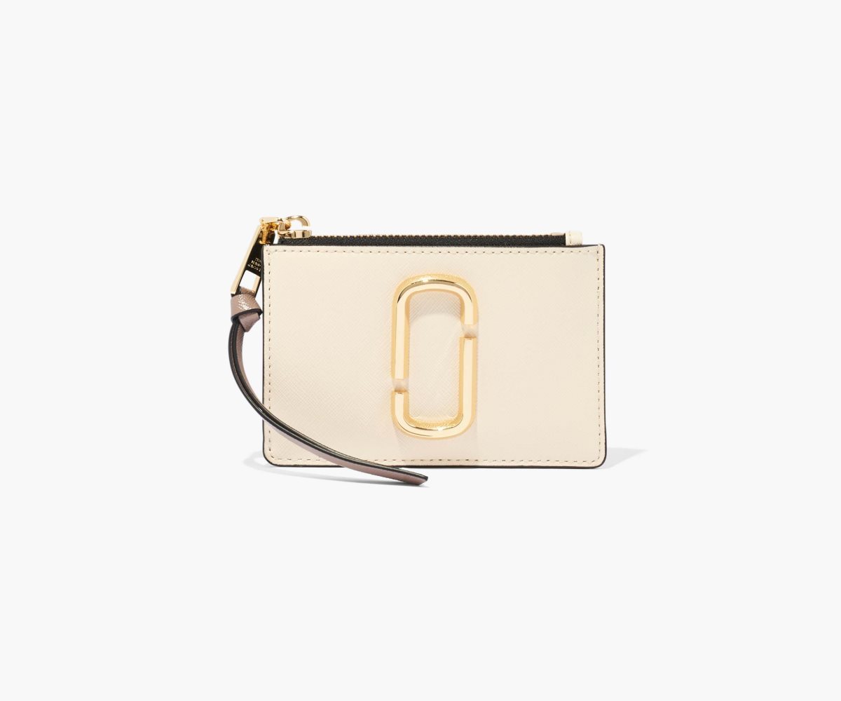 Marc Jacobs Snapshot Top Zip Multi Wallet Blancas Multicolor | 6301294-OD