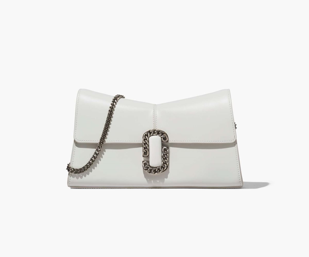 Marc Jacobs St. Marc Convertible Clutch Blancas | 4980612-UX