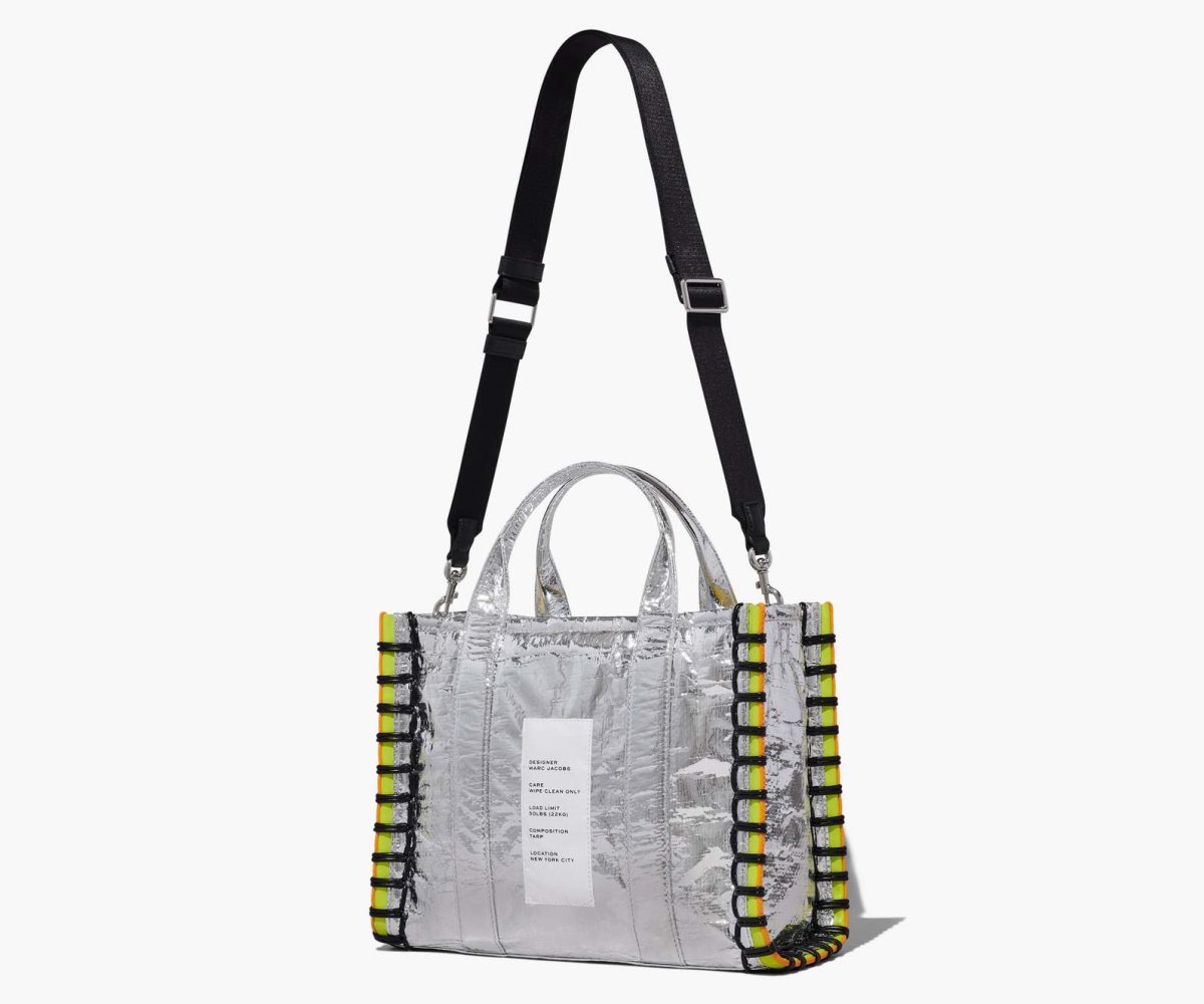 Marc Jacobs Tarp Medium Tote Plateadas | 0268537-ZJ