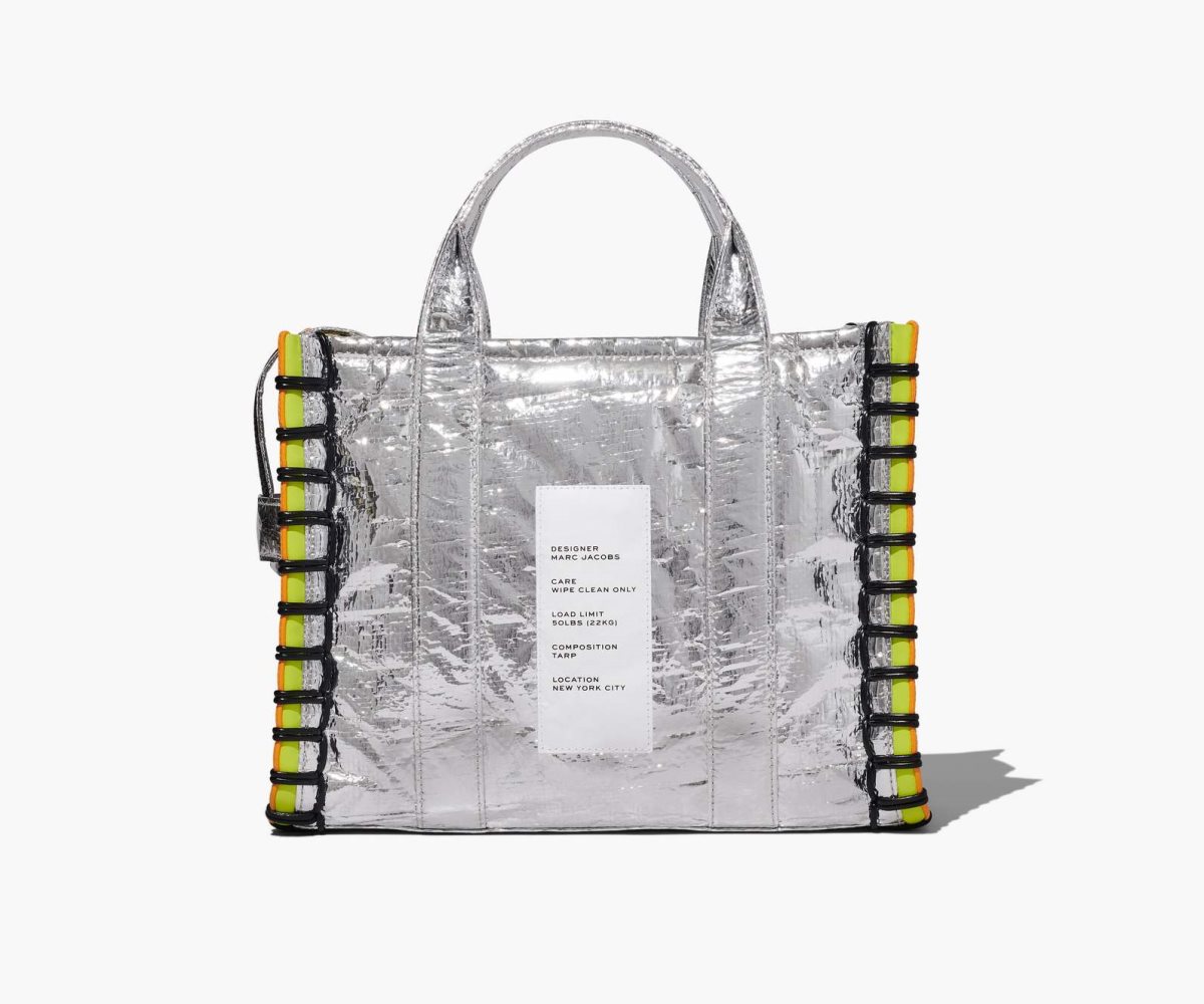 Marc Jacobs Tarp Medium Tote Plateadas | 0268537-ZJ