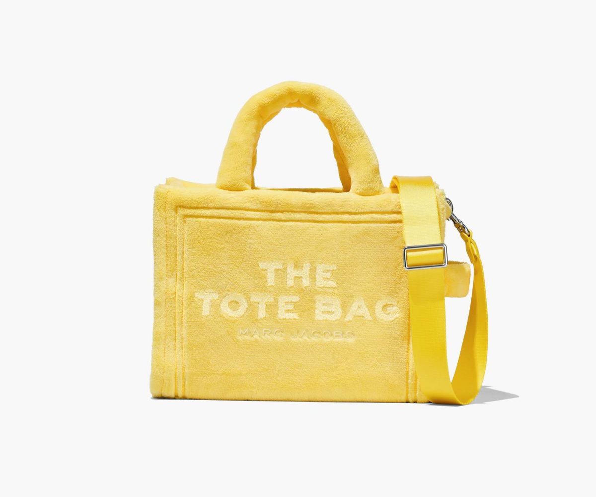 Marc Jacobs Terry Medium Tote Bag Amarillo | 5608934-FI