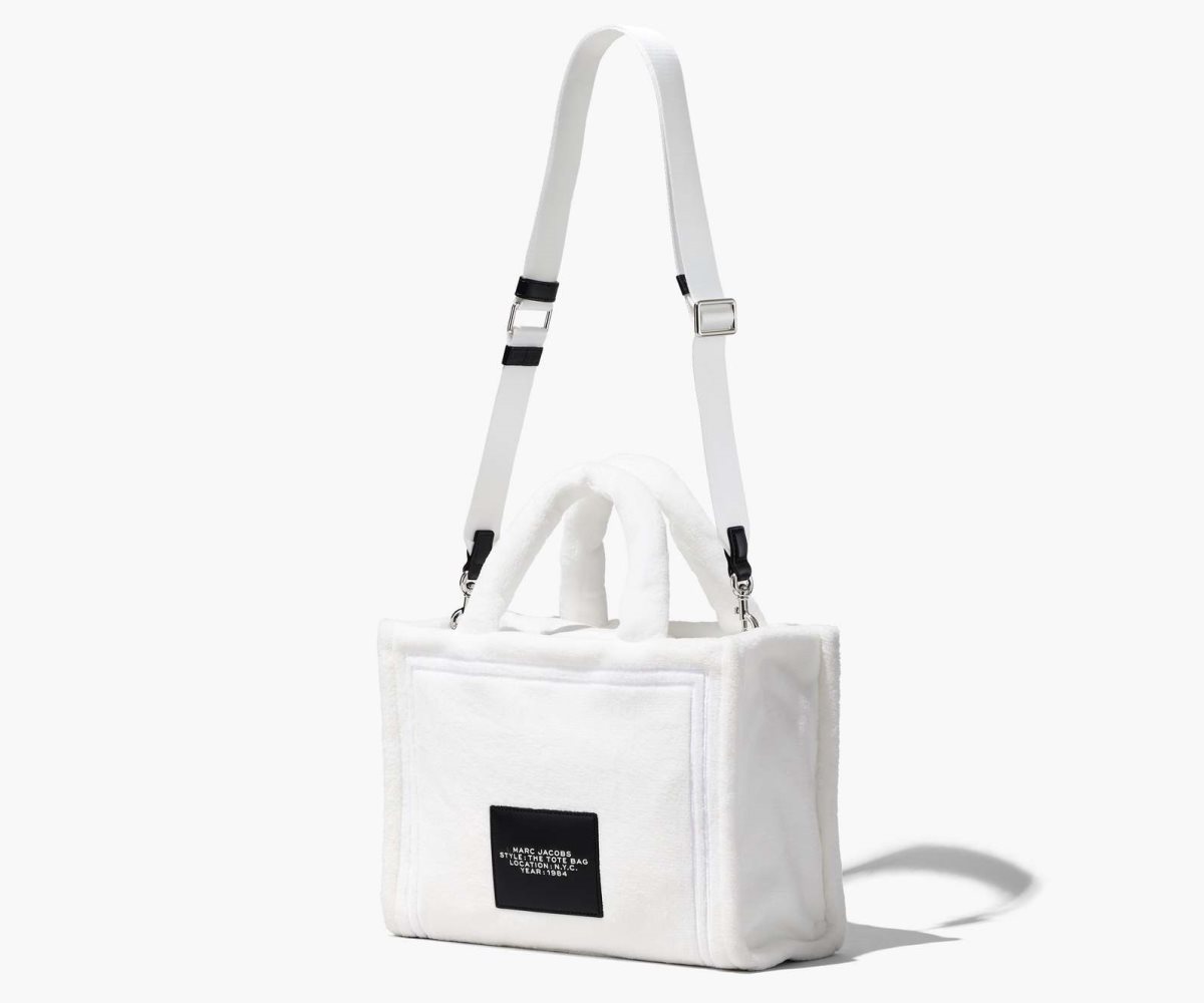 Marc Jacobs Terry Medium Tote Bag Blancas | 8076432-KJ