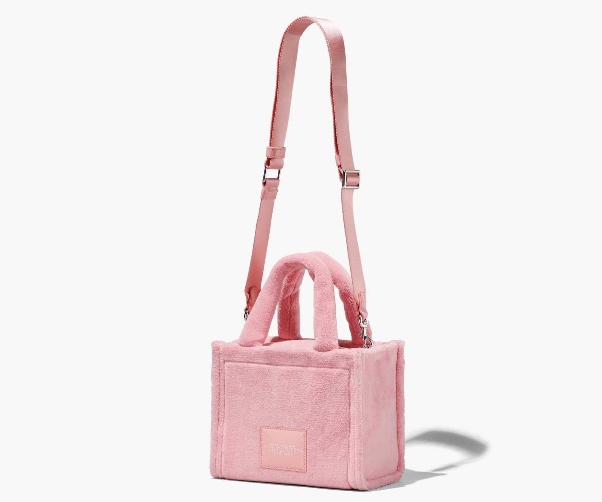 Marc Jacobs Terry Mini Tote Bag Rosas Claro | 0145873-TM