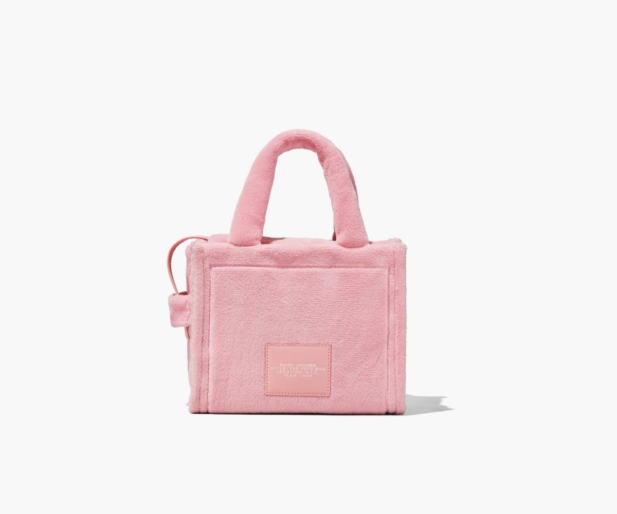 Marc Jacobs Terry Mini Tote Bag Rosas Claro | 0145873-TM